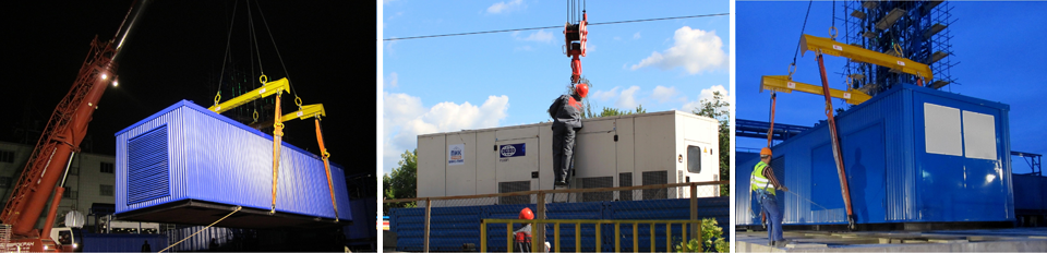 Installing generator sets
