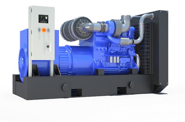 Дизельный генератор WS500-PL исполнение Открытое