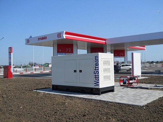 Основное и резервное электроснабжение АЗС «Лукойл»